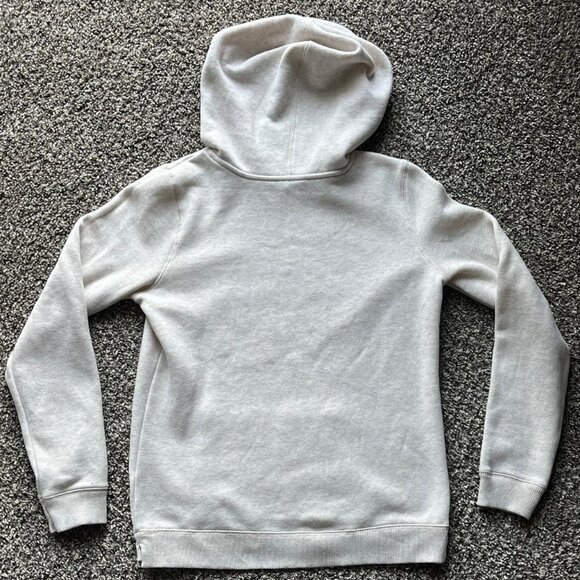 Vintage Inspired Beige/Cream American Eagle Hoodie 'LOVE' - Picture 4 of 5